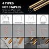 50W US Plug Auto Bumper Repair Tools Kit Plastic Welder Gun Garage  Hot Stapler Lassen Machine