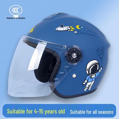 Men's All-Season Electric Bicycle & Motorcycle Safety Helmet - New National Standard