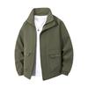 Spring and Autumn Men's Solid Color Jacket Versatile Casual Hooded Jacket Men's Workwear Jacket