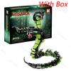 MOC 7052 Mechanical Snake Model Sets 689Pcs STEM Technological Cobra Animals Building Blocks Bricks Toys for Kids Childrens Toys