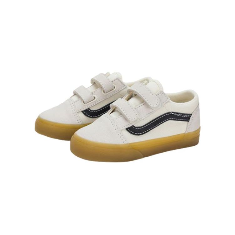 Vans Old Skool Versatile Rebound Low-Top Walking Shoes Baby Sneaker Off-White VN000D3YKIG