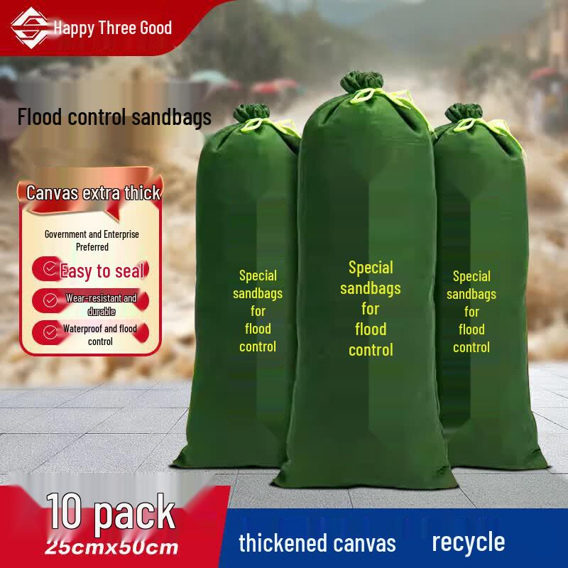 Reusable Flood Control Sandbag