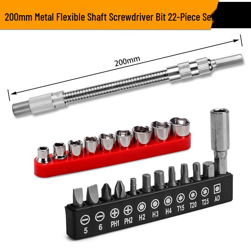 Universal Flexible Socket Extension Rod Screwdriver Adapter