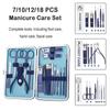 Set tagliaunghie Strumento per pedicure domestico Forbici per unghie Tagliaunghie Cucchiaio per scavare le orecchie Forbici per pelle morta