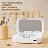 Machine Nettoyante Automatique Portable pour Lentilles de Contact avec Minuterie Stérilisation Ultraviolette Machine Nettoyante à Aspiration Magnétique