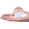 DSJUGGLING Small Size 65mm Clear Acrylic Contact Juggling Ball for Beginners & Transparent Practice Juggling Ball Great for Small Hands and Multiple
