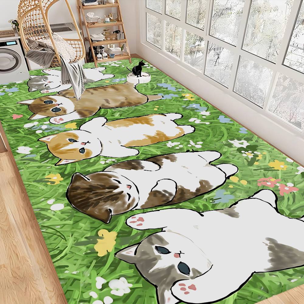 

Popular Cute M-Mofusand Cat Bath Mat Nordic Style Home Doormat Bathroom-Toilet Mats Bedroom Welcome Doormat 50x80cm