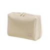 Solid Color Cosmetic Storage Bag Waterproof Toiletry Wash Bag Zipper Makeup Bag  Girls
