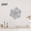 Floral Wall Art 3D Resin Flower Decoration, Modern Sculpture, Home Embellishments Hanging Ornament for Living Room, Home, Office Decor