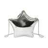 Women Acrylic Clutch Purse Elegant Wallet Unique for Wedding Birthday Formal Argent
