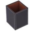 Leder Stiftehalter Schreibtisch Schreibwaren Organizer Box Aufbewahrung Geschenke Bürobedarf