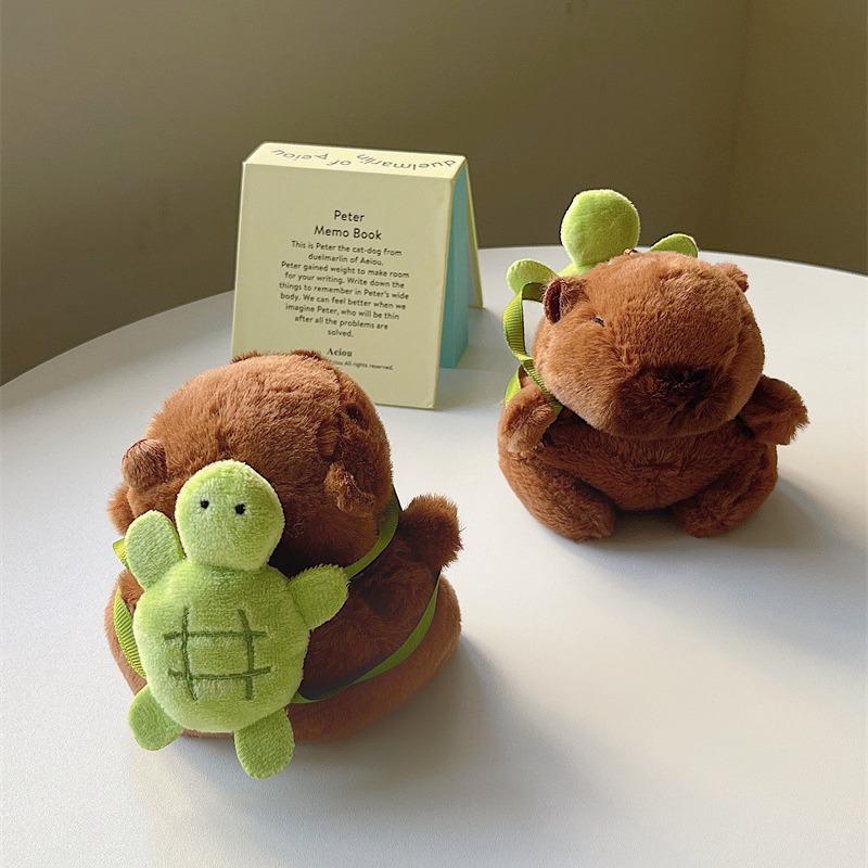 Plush Turtle Backpack Case for Apple AirPods Pro (1st/2nd Gen) Wireless Earphones