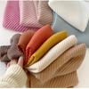 90*90Cm Pleated Square Scarf Hijabs Women Soft Cotton Linen Shawl Simplicity Solid Handkerchief Female'S Crinkle Hijab Turban