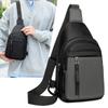 Breast Bag New Men's Multi-functional Simple Fashion Trend Shoulder Bag Business Commuter Messenger Bag