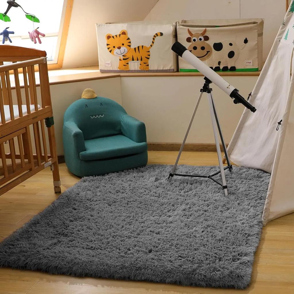 Modern Minimalist Plush Carpet For Soft Bedroom, Living Room, Indoor Floor Mat, Home Decoration, Children's Room Carpet