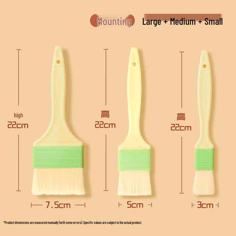 Food-Grade Silicone BBQ Oil Brush