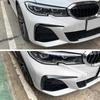 För BMW G20 G21 G28 318i 320i 325i 330i 330d 330e M Sport - Främre Canards Stötfångare Läpp Dimljus Trim Karosskit Bil Styling