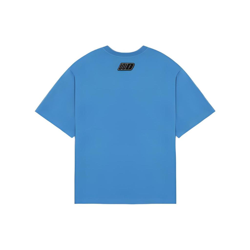 WE11DONE Colorful Barrage Logo Contrast Series Round Neck Short Sleeve T-Shirt Unisex T-Shirts WD-TT1-22-652-U-SK
