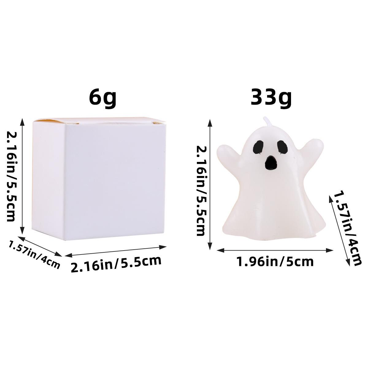 

Halloween Ghost Candle Decoration Ghost Festival Cute Styling Atmosphere Candlelight Candle Props T3-16 Ghost Candle