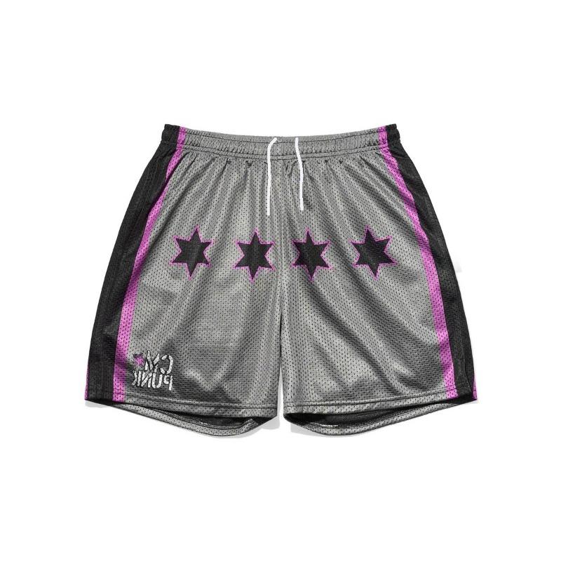 Fashion Comfortable Shorts Men's Running Sport Gym Fitness Breathable Training Male Quick Dry Beach Pants Street Hip Hop Sports