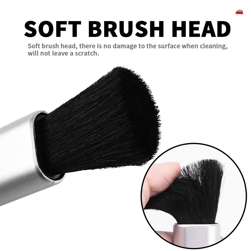 1Pcs Car Interior Cleaning Brush Air Vent Dust Removal Tools For Skoda Kylaq Elroq Kodiaq Octavia Enyaq Kamiq Scala Rapid Superb
