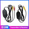 12V 24V Reverse Parking Backup CAM Car Rear View Camera Wireless Wiring Kit 2.4GHz Vehicle Cameras Wireless Transmitter/Receiver
