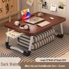 Foldable Laptop Bedside Table - Adjustable Study Desk for Bedroom or Bay Window