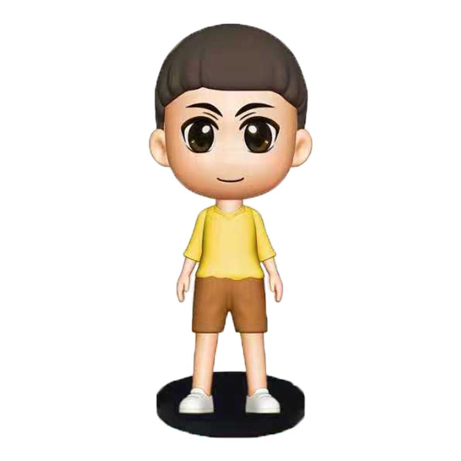 3,2-Zoll 8p Verfremdeter Fremder TV-Figur Steve Monsterfiguren Beutelware PVC-Puppen Schreibtischdeko Geschenke