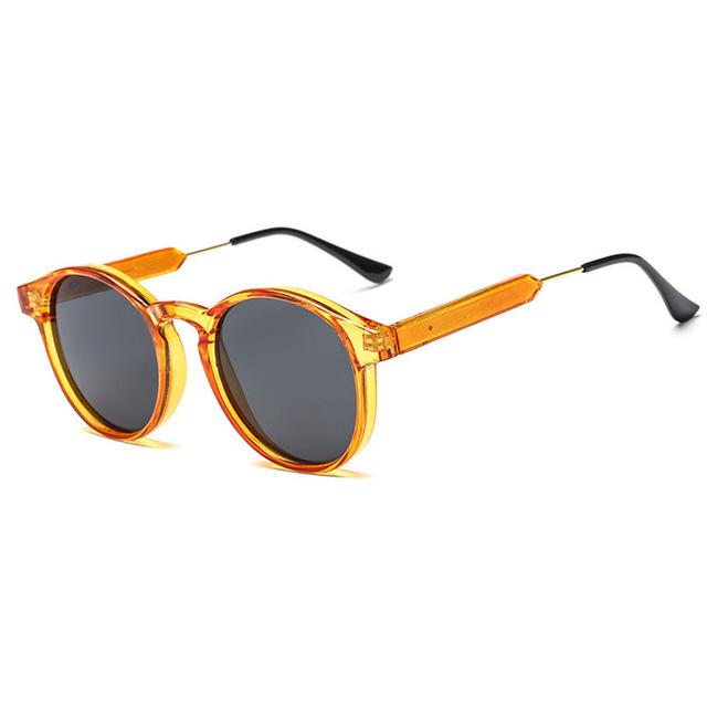 Ochelari de Soare Rotunzi Retro Femei Bărbați Design de Marcă Transparenți Femei Ochelari de Soare Bărbați Oculos De Sol Feminino Lunette Soleil UV400