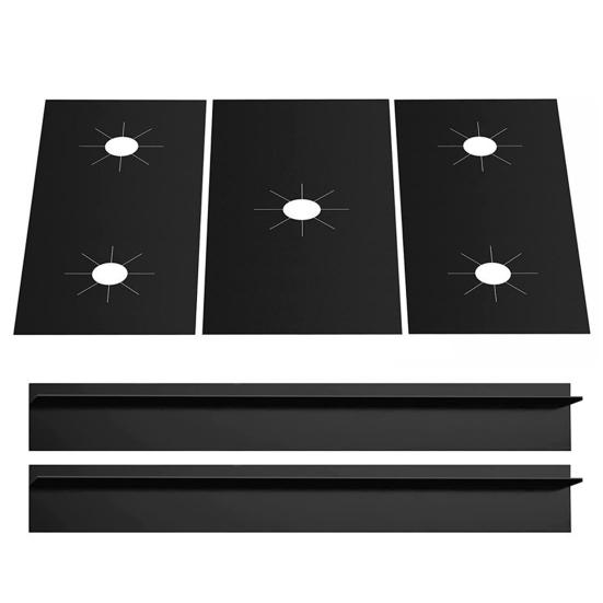 Stove Cover Easy to Clean Stove Top Protector Set Oil Stain Resistant Stove Top Cover Guard for Home Kitchen