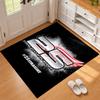 Detroit Red Wings Carpet Door Mat for Living Room or Bedroom Protective Mat Under Chair Office Decoration Christmas Gift Birthday Present
