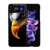 Majestic Eagle Gaze Phone Case For Samsung Z Flip 7 6 5G Galaxy Z Flip4 Z Flip5 Z Flip3 Coque Black Hard PC Shell Protective Cov