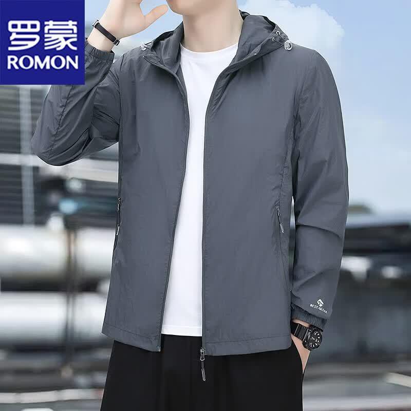 ROMON Men's Hooded UV Protection Jacket