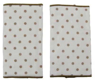 BABYHOPPER Made In Japan Drool Cover for Ergobaby Baby Carriers and Reversible Belt Natural Dot AKDW00106 (Pad) Strollers, Cover, Pattern,