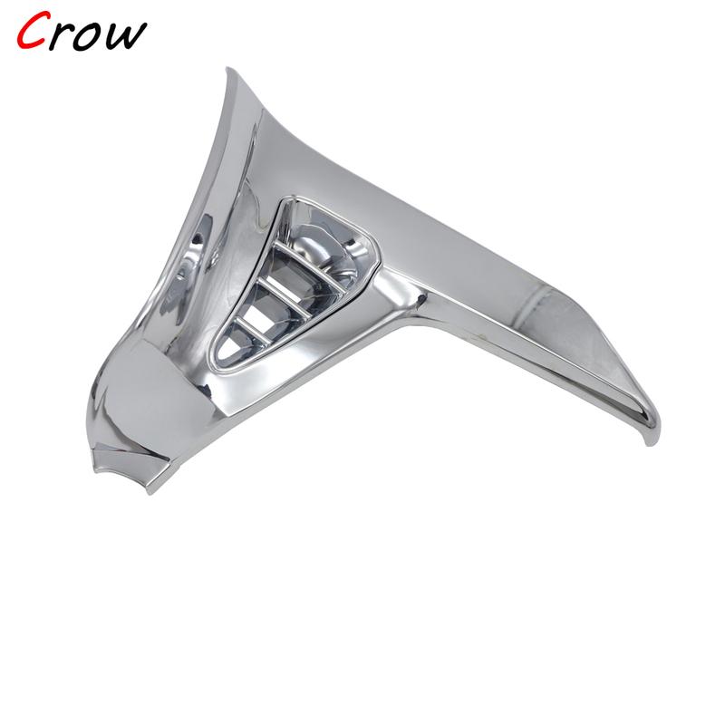 Chrome Triangle Cove For Honda GoldWing GL 1800 GL1800 2001-2011 Chrome Left Right Motorcycle Parts Modified accessories