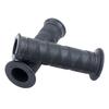Kijima Motorradteile Samurai für Griffe, Serie, Gummi, Durchsteck-Typ, 120mm, 22.2mm, Schwarz, 201-6490