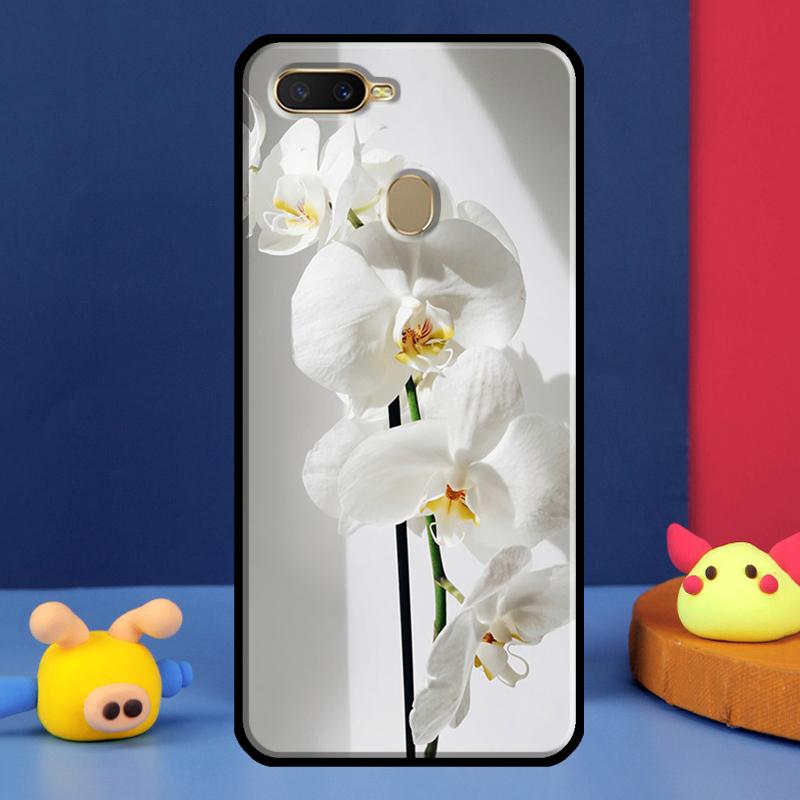 Orchid Flowers Colorful Case For Oppo A91 A5 A9 A16 A76 A96 A58 A78 A98 A52 A72 A74 A94 A54 S A57 A77 A15 A17 Cover