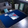 York Rangers Rug Area Rug for Livingroom, Bedroom, Palyroom, Chair Rug, Office Rug, Floor Mat, Large Size Fan Christmas Birthday Gift