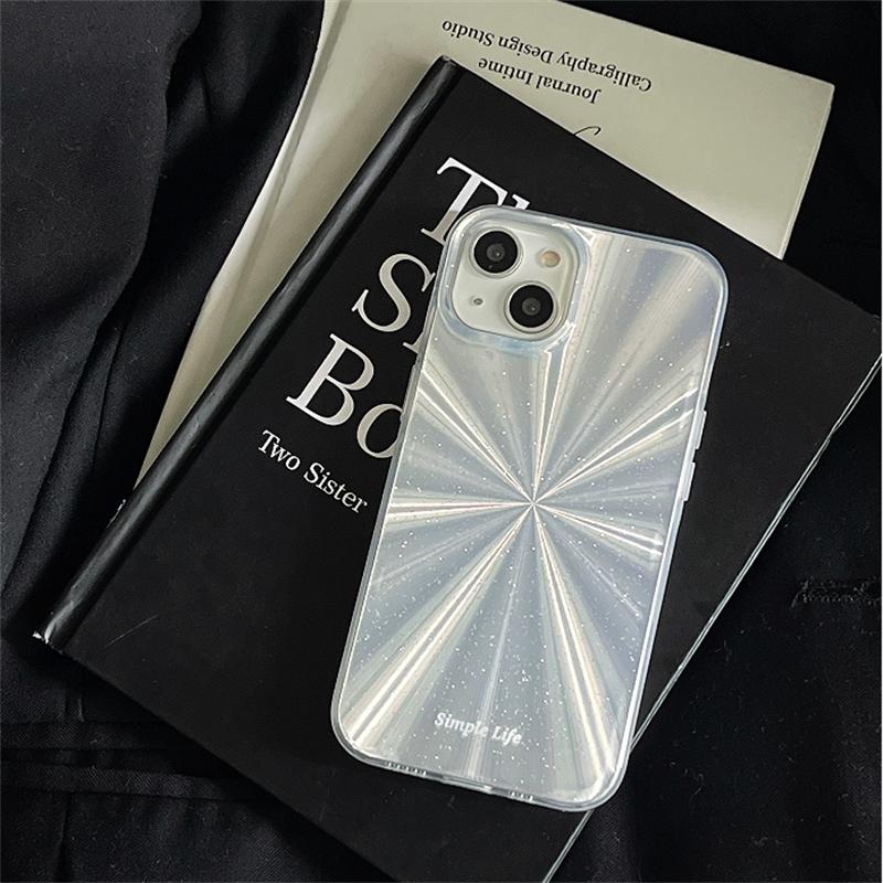 

Роскошный серебристый блестящий чехол Aurora для iPhone 15 Pro Max 14 13 Pro, чехлы для защиты от падения «все включено» iPhone 13