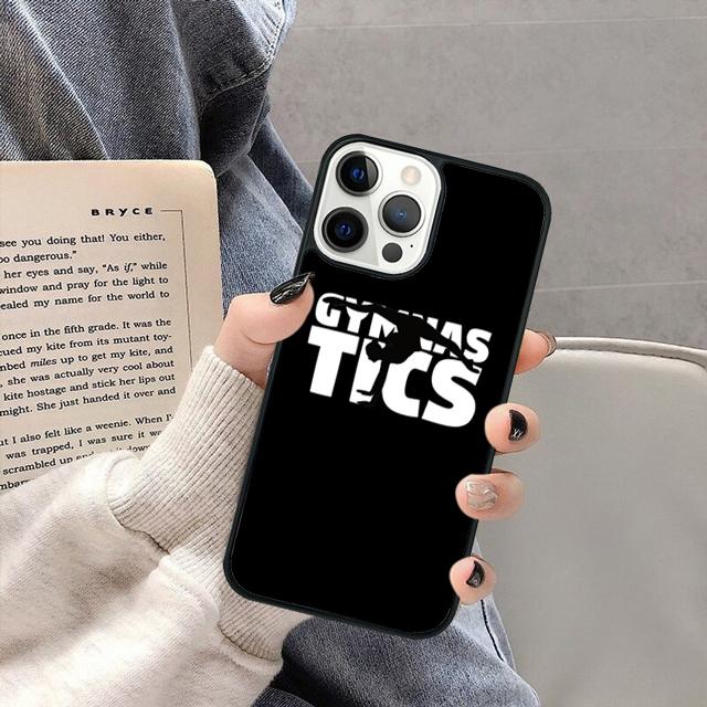 Rainbow Gymnastics Silhouette Phone Case Cover for iPhone 17 Air 16 16e 15 13 14 11 12 Pro Max Plus coque fundas Shell