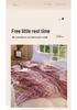 Gradient Plaid Velvet Taffeta Blanket for Bedroom, Living Room, Office, or Nap.