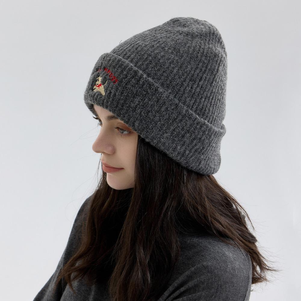 DIMANAF Winter Autumn Women Hat Fashion Thick Knitted Hat New Lady 2025 Warm