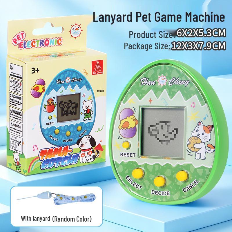 Handheld-Mini-Elektronik-Haustier-Spielkonsole für Kinder - Nostalgisches Lernspielzeug und dekoratives Geschenk