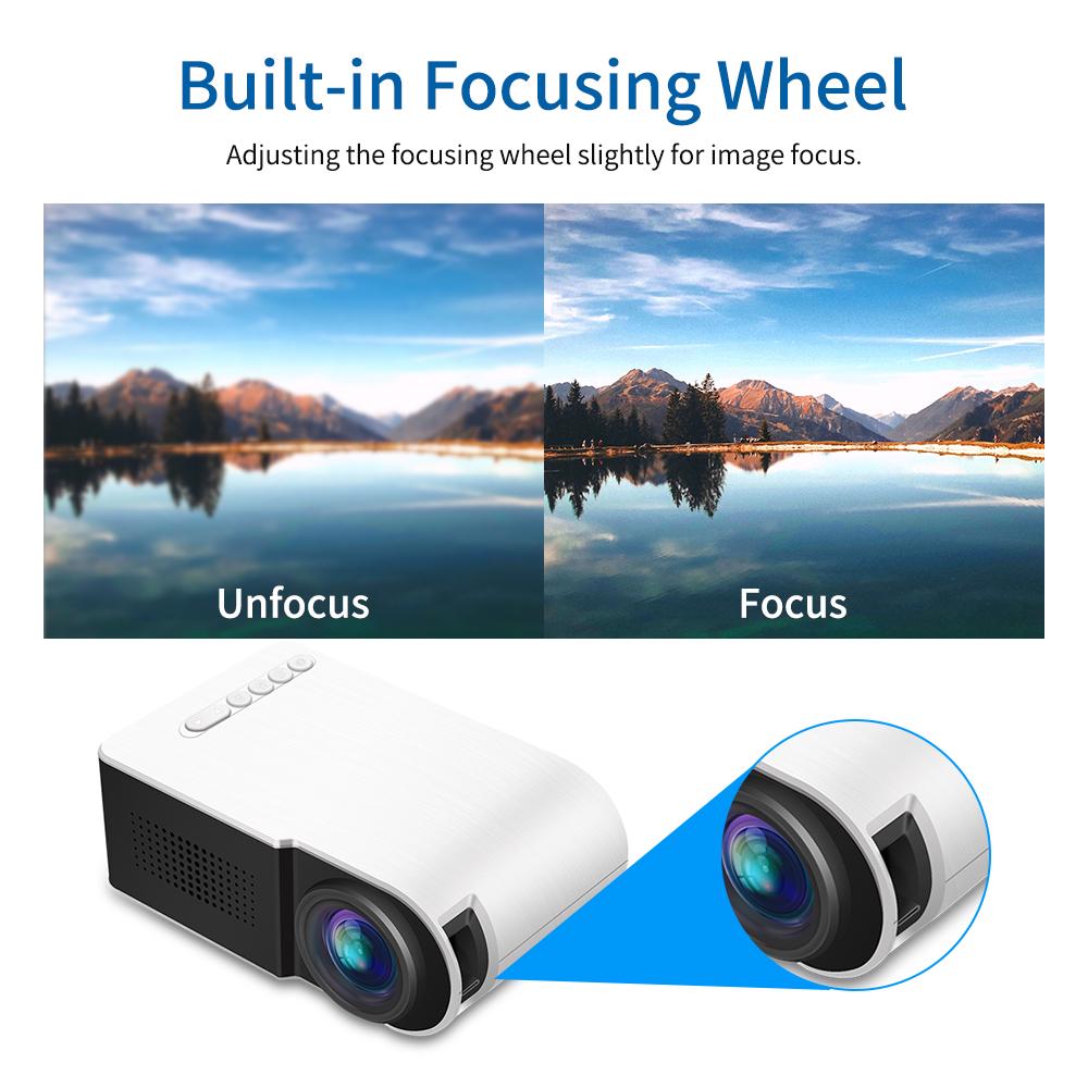 Buy Aibecy YG210 Mini LED Projector 