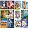DIY Diamond Painting Branch Scenery Cross Stitch Fog Diamond Mosaic Painting Tree Arts