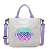 KPop Demon Hunters Crossbody Bags Women Rumi Mira Zoey Purple Handbag Girls Travel Shopping Canvas Shoulder Bag for S Kid Friendly Entertaining Fun