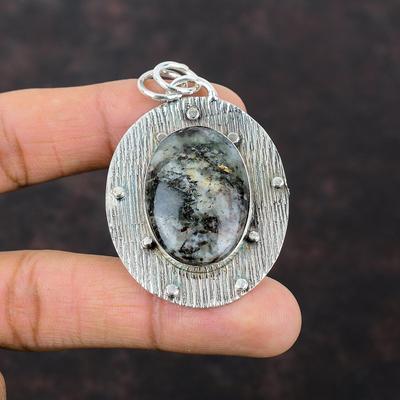Astrophyllite Pendant Handmade Jewelry 925 Sterling Silver Pendant High Quality Gemstone Jewelry Designer Pendant Engagement Gift For Bridal