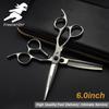 GM49 Matte Hairdressing Scissors Set: Straight, Bangs, & Thinning Shears