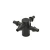 1/8" Arrow Dropper Cross Water Splitter 3/5 Drip Arrow Tee Connector 2/4-Way Emitter Irrigation System For Potted Plant 20Set