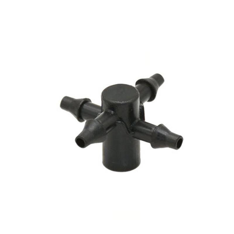 1/8" Arrow Dropper Cross Water Splitter 3/5 Drip Arrow Tee Connector 2/4-Way Emitter Irrigation System For Potted Plant 20Set